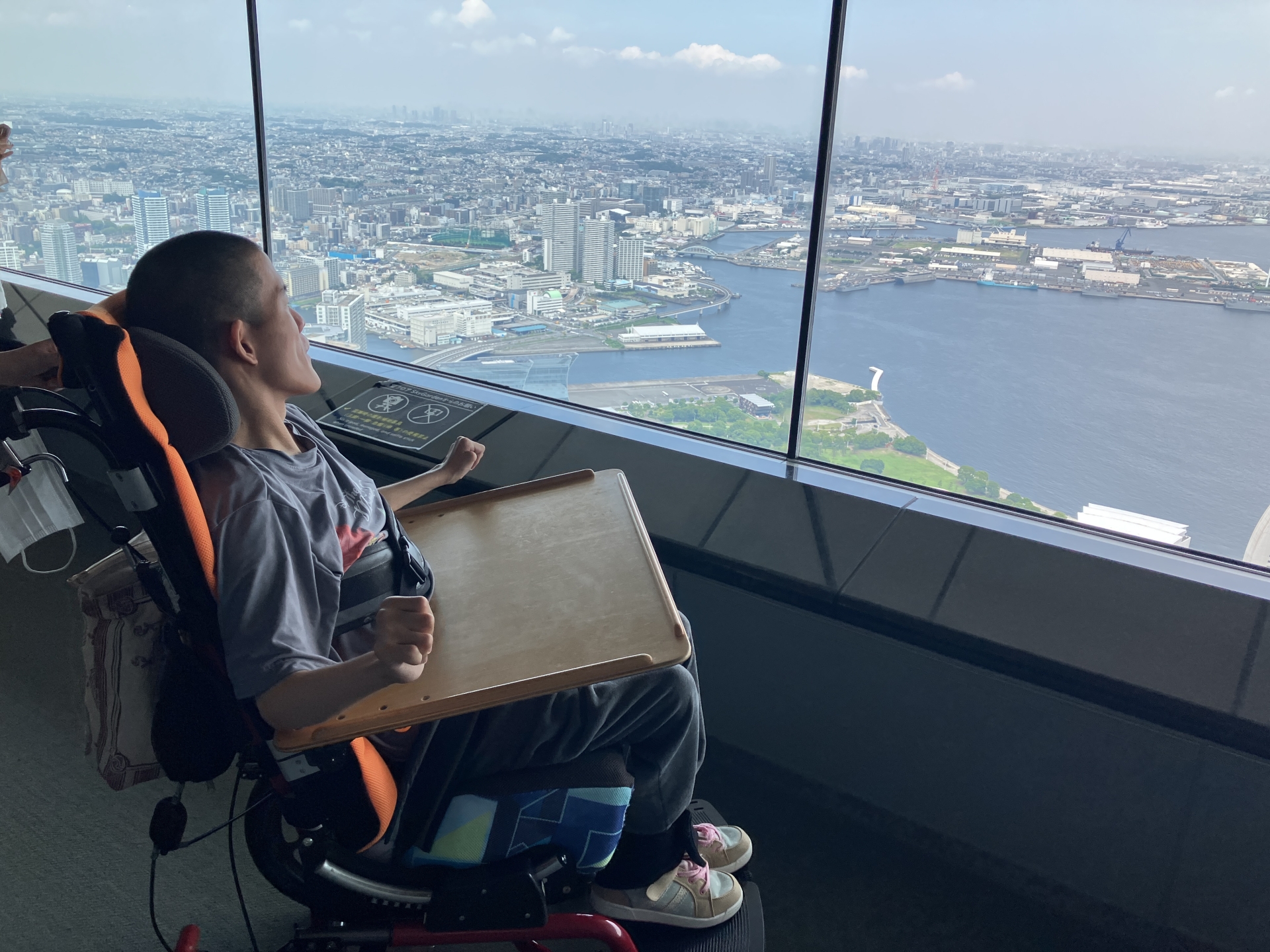 念願のランドマークタワーへo(≧▽≦)o
