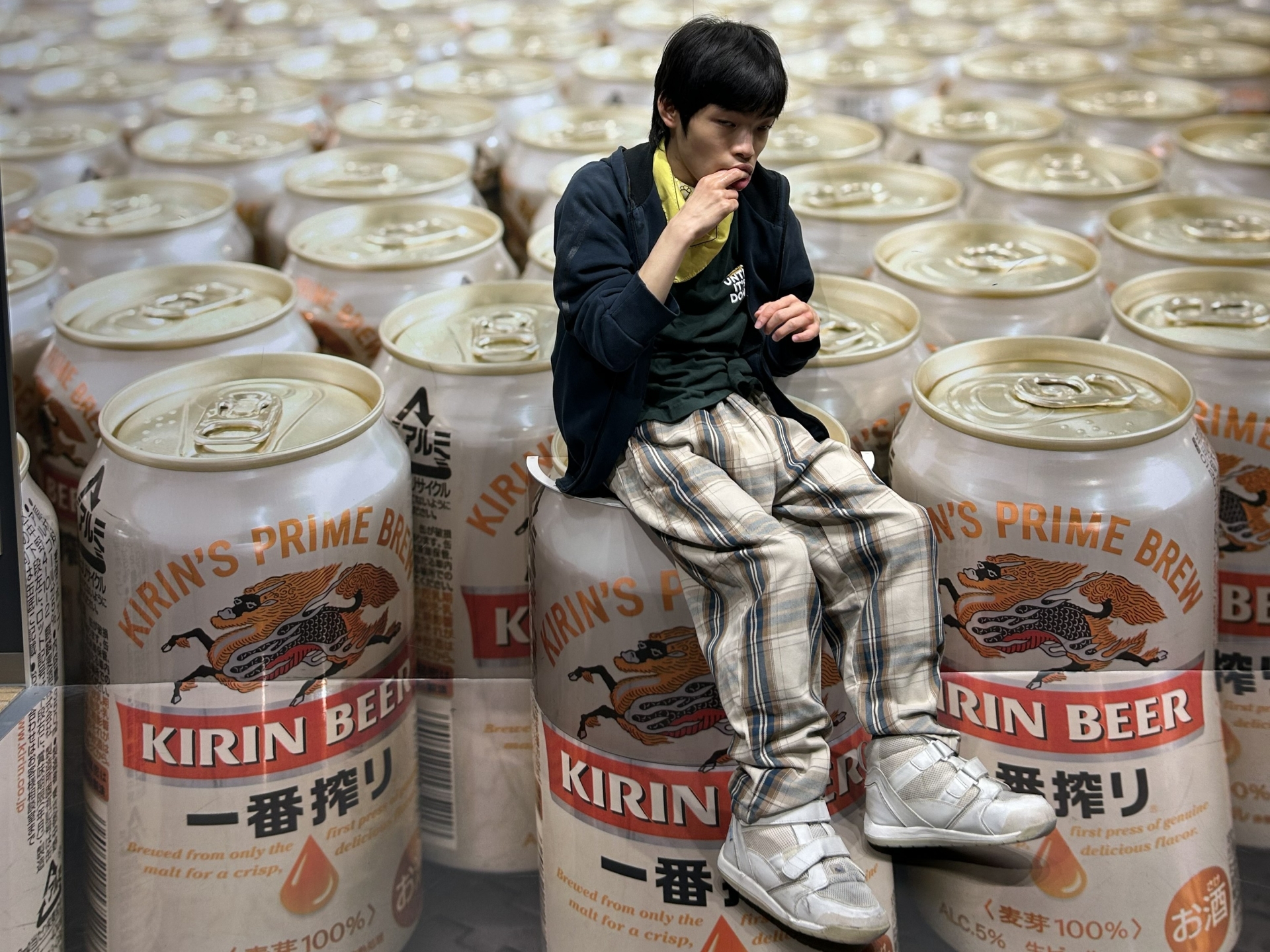 ビール工場見学へ出発！