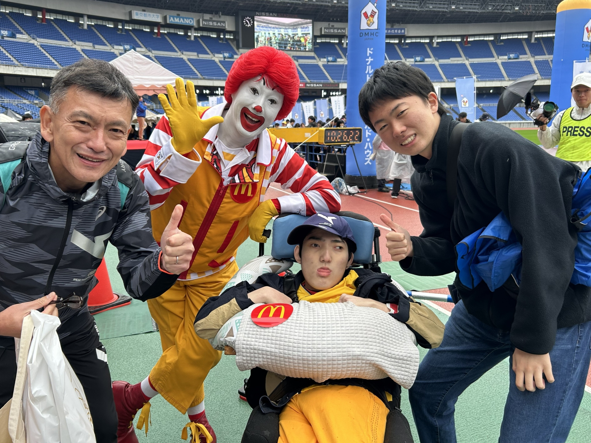 チャリティーラン初参加!!